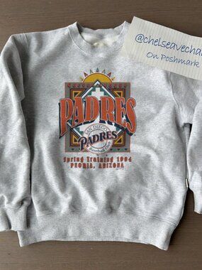 Vintage 1994 San Diego Padres Spring Training Baseball Sweatshirt, MLB Shirt Tee